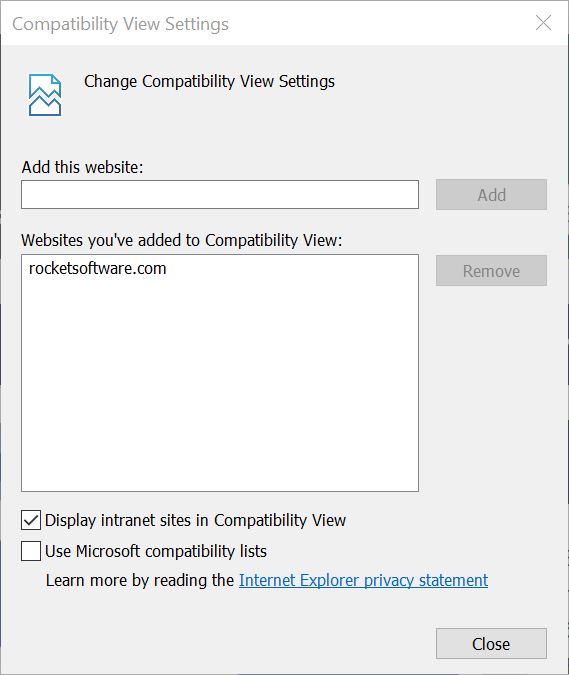 Configuring Internet Explorer